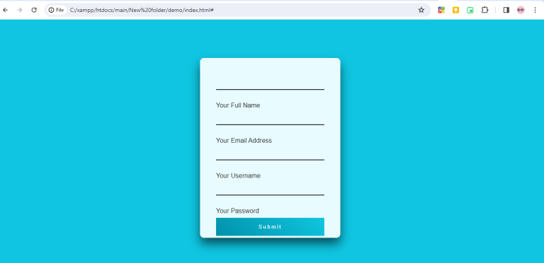 Creating a Pure CSS Form Input Label Animation - DataOps Redefined!!!